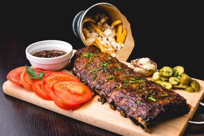 Grilled food