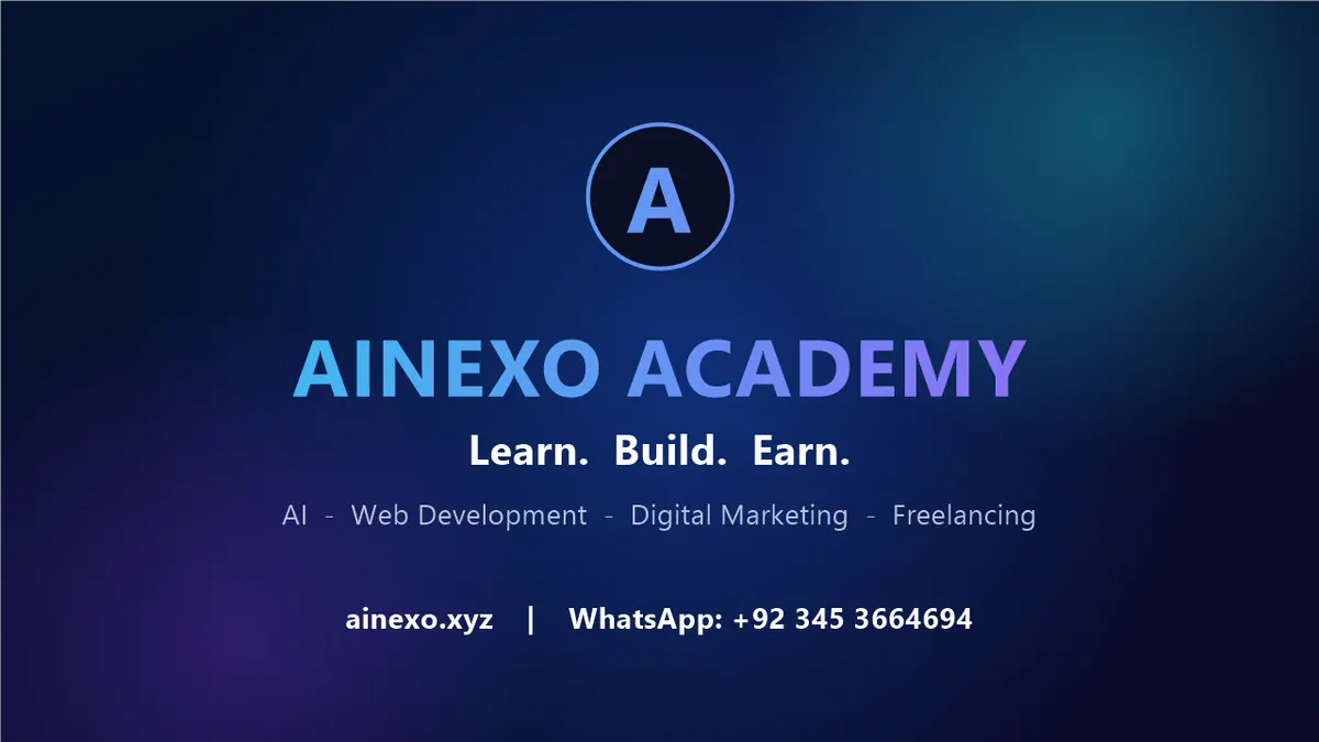 Professional video editing services Ainexo Pakistan