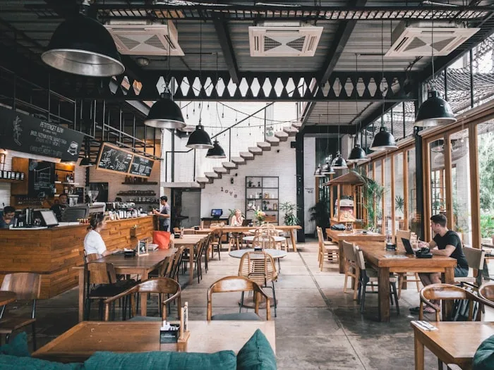 Restaurant interior